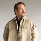 North River Wax Jacket for Men in Khaki