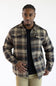 North River Blanket Twill Quilt Lined Shacket for Men in Ganache | NRM8089-GANACHE