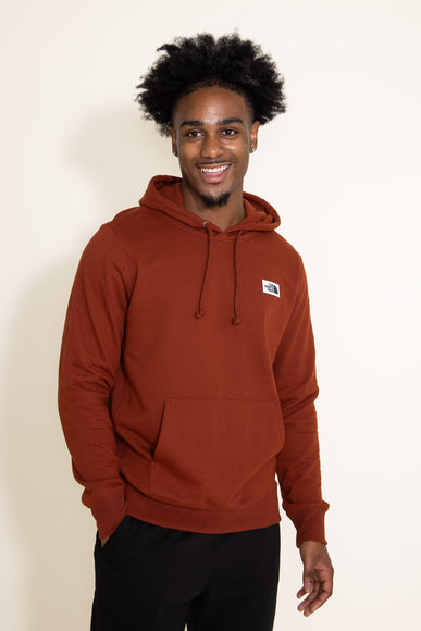 North Face Heritage Patch Hoodie for Men in Brown