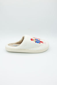 Nutcracker Slippers for Women in White