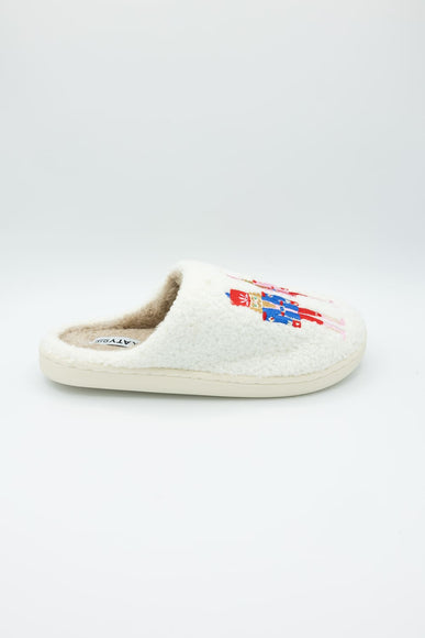 Nutcracker Slippers for Women in White
