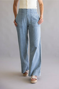 Free People We The Free Breezy Denim Pull-On Jeans for Women