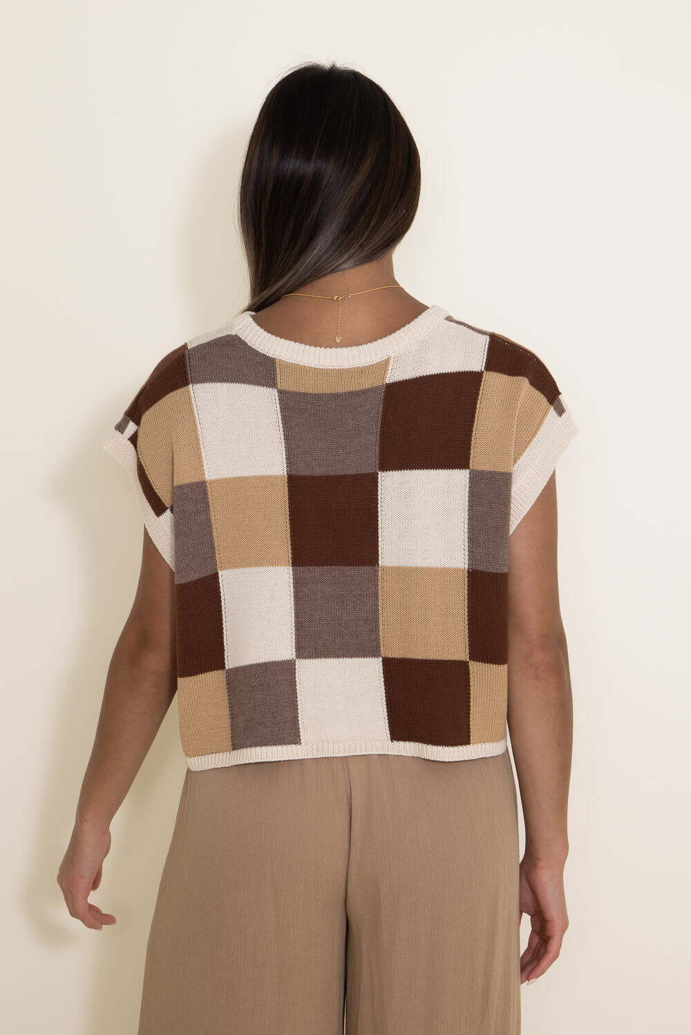 Brown Corded 2pcs Colorblock Pullover and Pants Outfit – KesleyBoutique