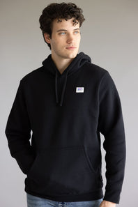 Patagonia Men’s Sticker Uprisal Hoodie in Black 