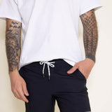 Party Pants Solid Sport Shorts for Men in Black