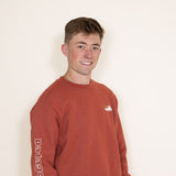 Patagonia Men’s 73 Uprisal Crewneck Sweatshirt in Red