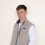 Patagonia Men’s Better Sweater Fleece Vest in Tan