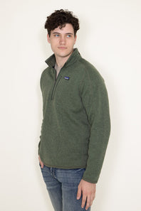 Patagonia Men's Better Sweater 1/4-Zip in Green