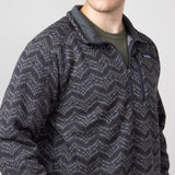 Patagonia Men’s Better Sweater Quarter Zip in Grey Multi