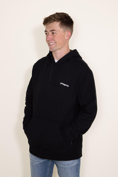 Patagonia Men’s Fitz Roy Horizon Uprisal Hoodie in Black