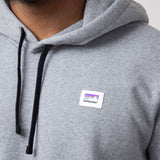 Patagonia Men’s P-6 Logo Uprisal Hoodie in Gravel Heather