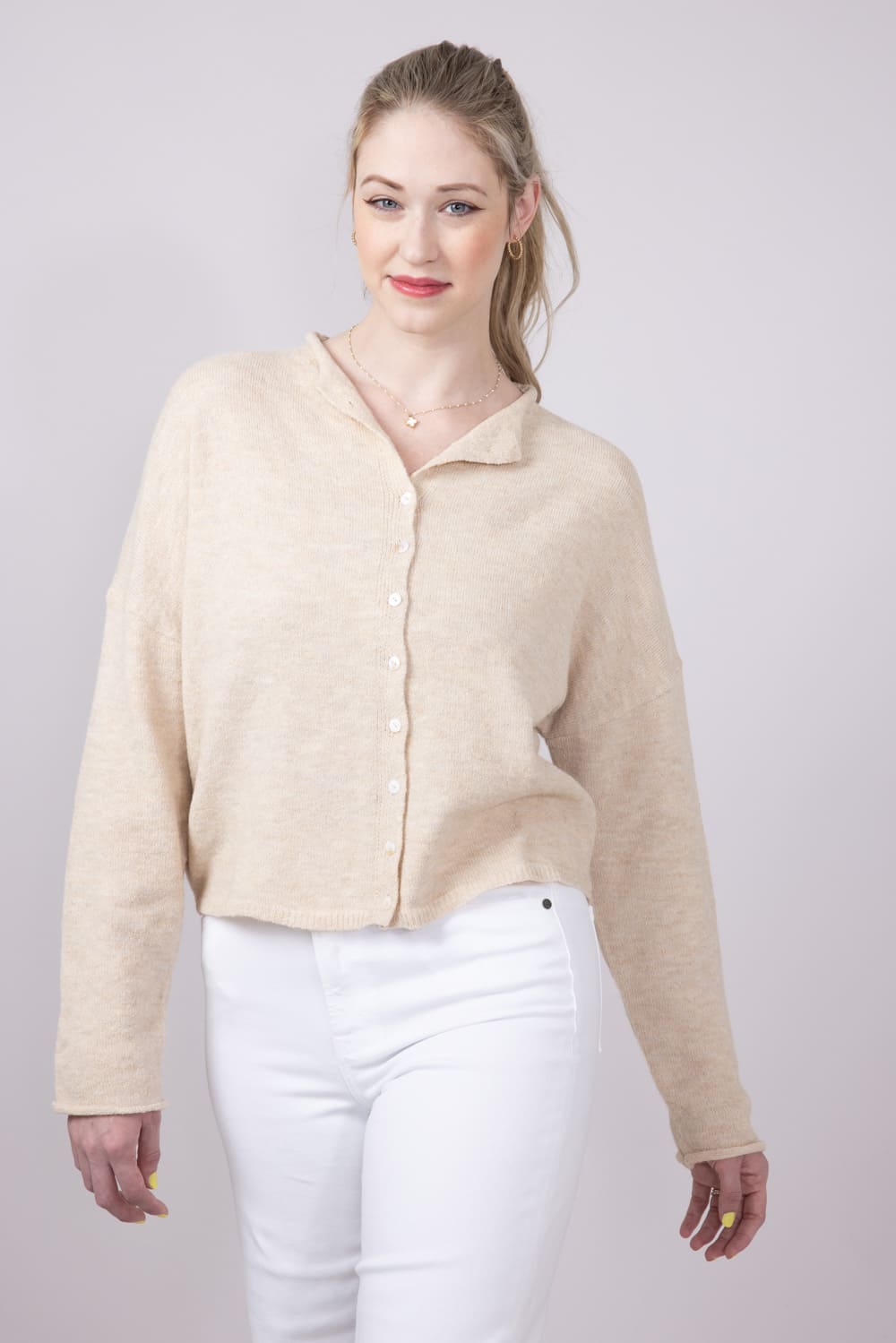 Things Between Piper Cardigan for Women in Natural