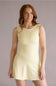 Polka Dot Tennis Dress for Women in Lemon