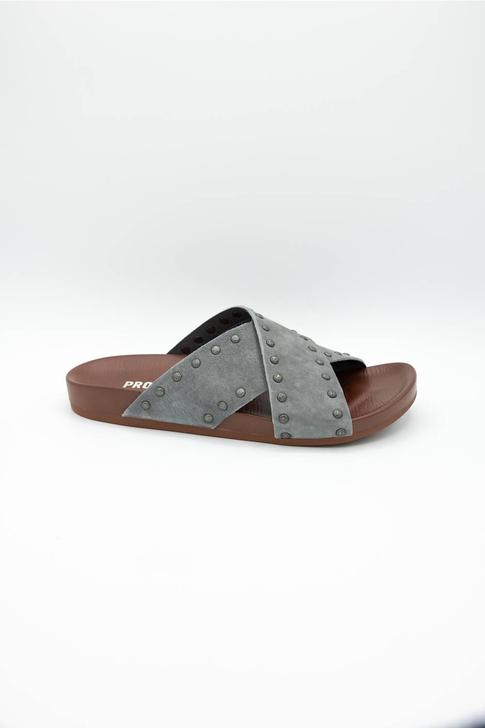Project Cloud Brink Slide Sandals for Women in Ash