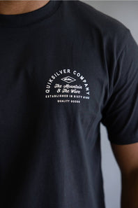 Quicksilver Garage Days T-Shirt for Men in Black