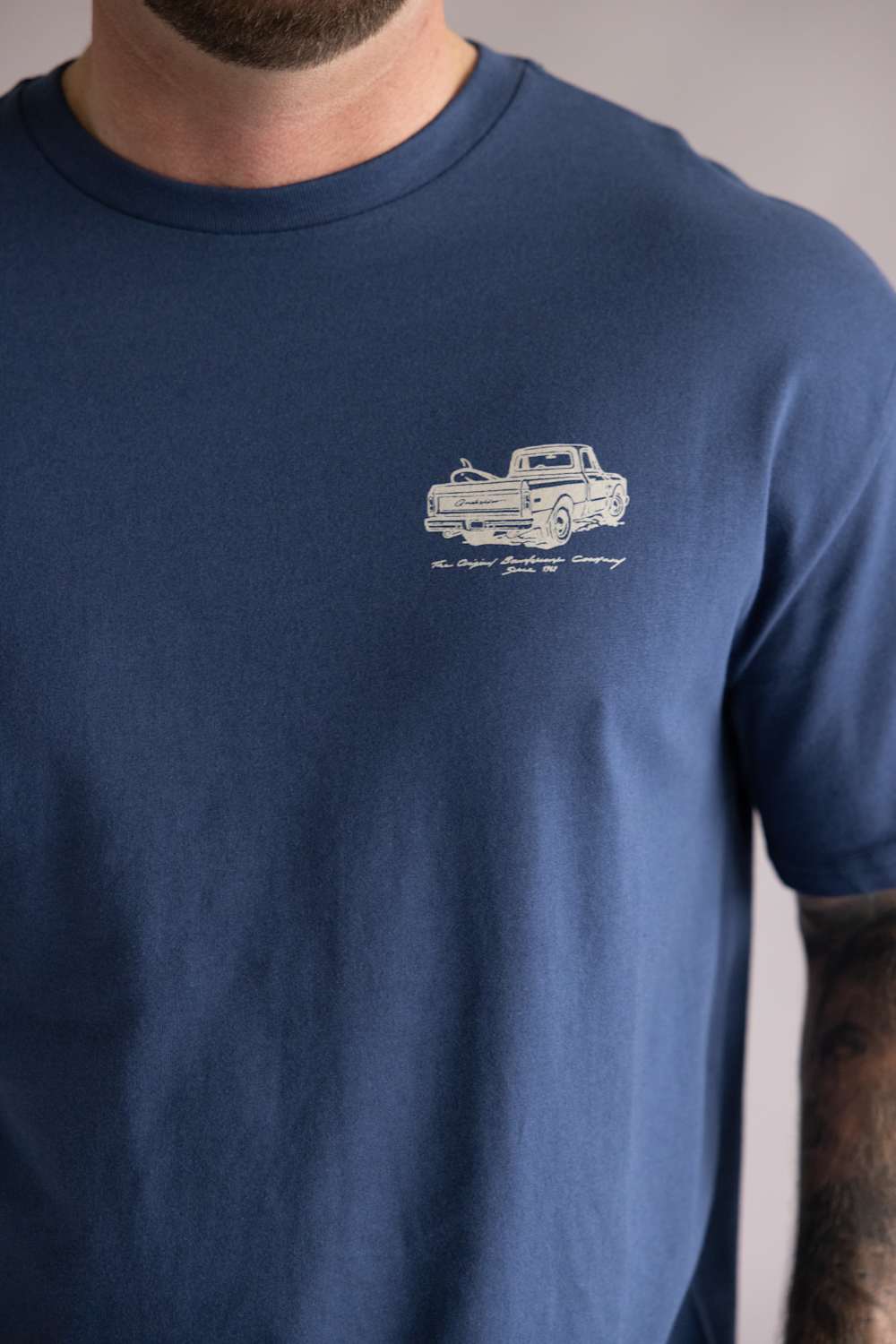 Quicksilver Get Out There T-Shirt for Men in Dark Denim
