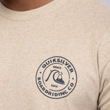 Quiksilver Bubbles T-Shirt for Men in Heather Beige
