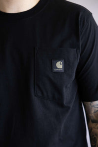 Carhartt Irvine Relaxed Block Camo T-Shirt for Men in Black