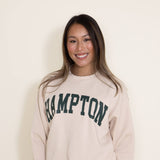 Hampton Fleece Sweatshirt for Women in Cream