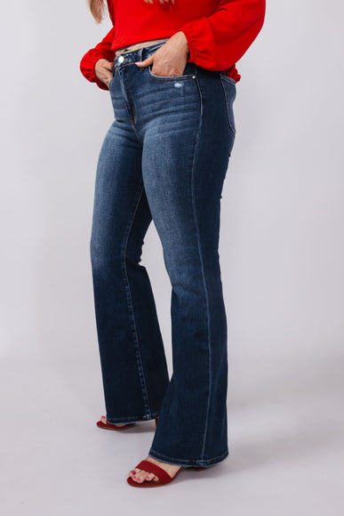 Risen Jeans High Rise Bootcut Jeans for Women