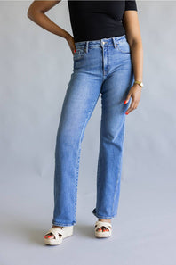 JBD Mallory Seamed Bootcut Jeans for Women 
