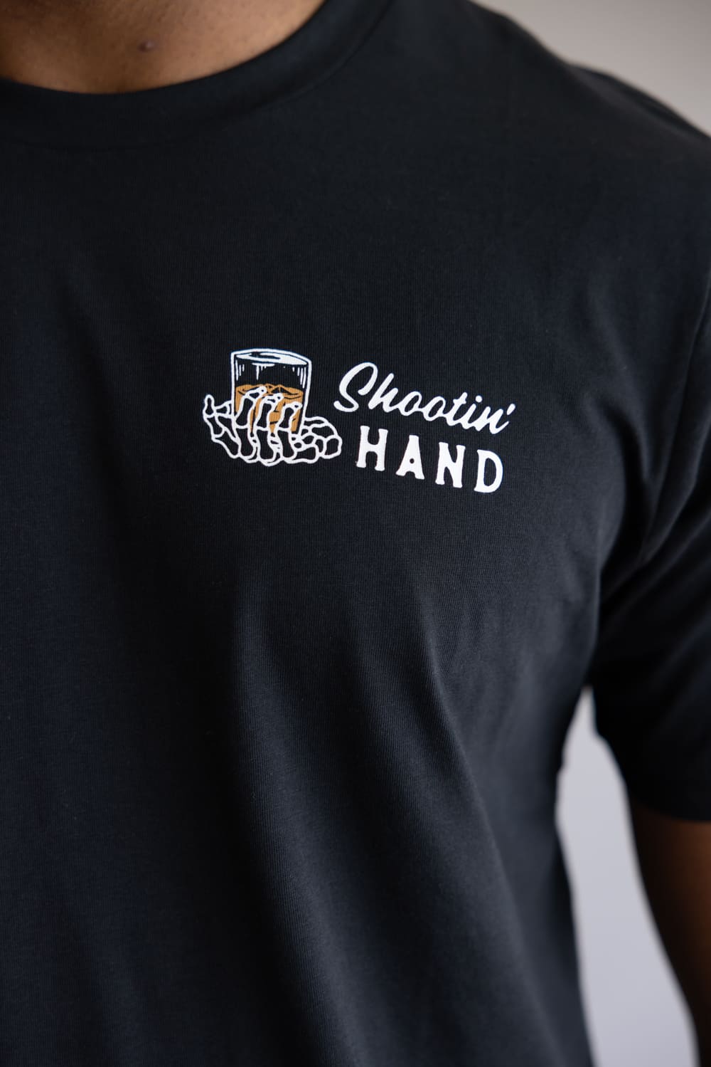 Sendero Provisions Co Shootin Hand T-Shirt for Men in Black
