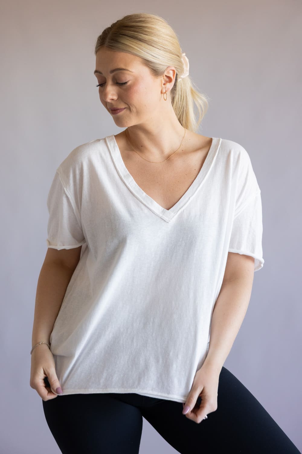Free People We The Free Nina Tee for Women in Ivory