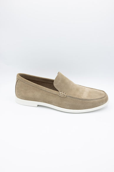 Steve Madden Ragle Suede Loafers for Men in Sand