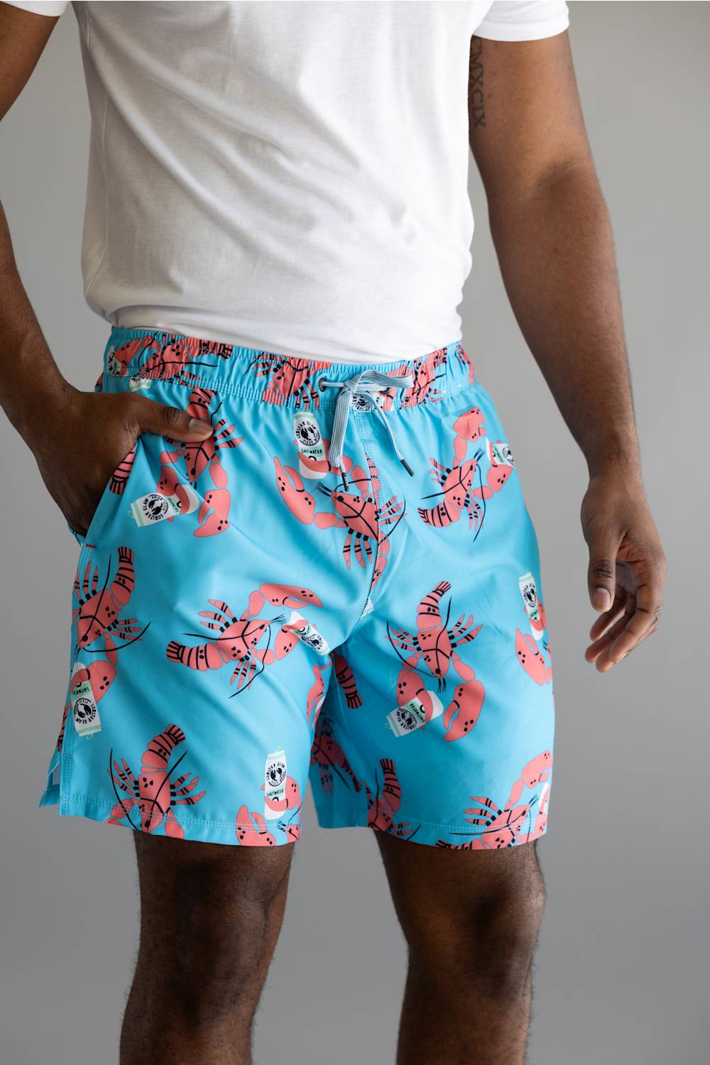 Saxx 2n1 Oh Buoy Swim Shorts for Men in Clawsome