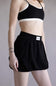 Scuba Bubble Skirt for Women in Black | KDC-SKT-250-BLK