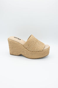 Shu Shop Josie Woven Wedges bone