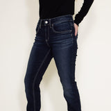 Silver Jeans Boyfriend Mid-Rise Slim Leg Jeans for Women