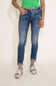 Silver Jeans Destructed Skinny Girlfriend Jeans for Women