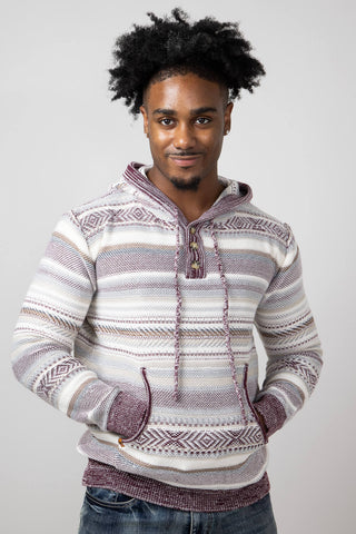 Men's Simply Southern Hoodie for Men in Port