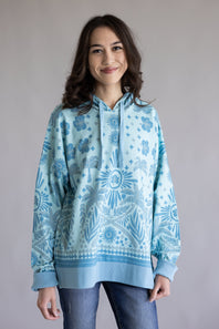 Simply Southern Island Hoodie for Women in Blue