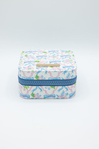 Simply Southern Jewelry Box Case in Blue Ribbon