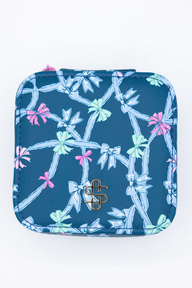 Simply Southern Jewelry Box Case in Blue Ribbon