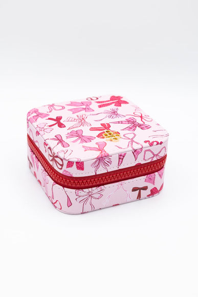 Simply Southern Jewelry Box Case in Pink Bow