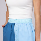 Womens Simply Southern Serena Boxer Shorts for Women in Blue