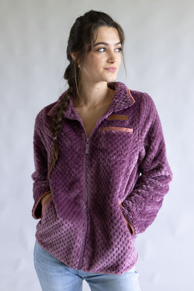 Simply Southern Simply Soft Jacket for Women in Tulipwood Pink