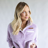 Simply Southern Simply Soft Pullover for Women in Lilac Purple