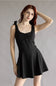 Simply Southern Sports Tie Dress for Women in Black