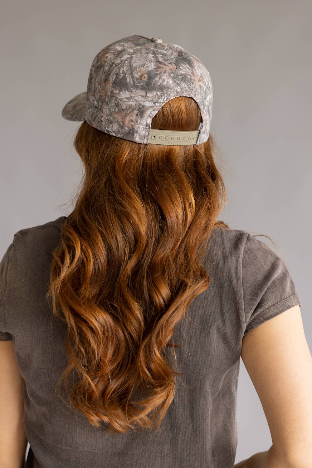 Smoke Show Trucker Hat for Women in Dark Camo