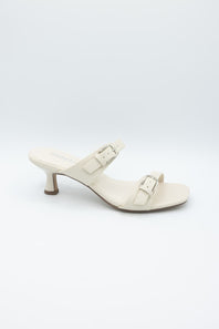 Soda Candice Kitten Heels for Women in Bone