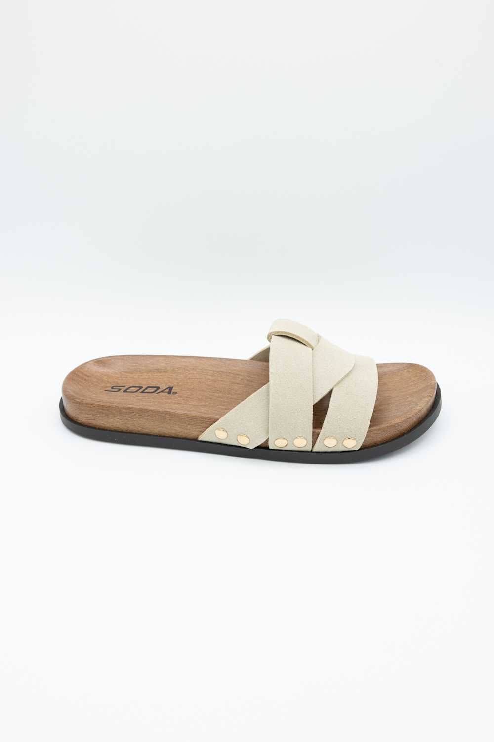 Soda Scout Slide Sandals in Wheat 
