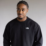 The North Face Evolution Oversized Crew Sweatshirt for Men in Black
