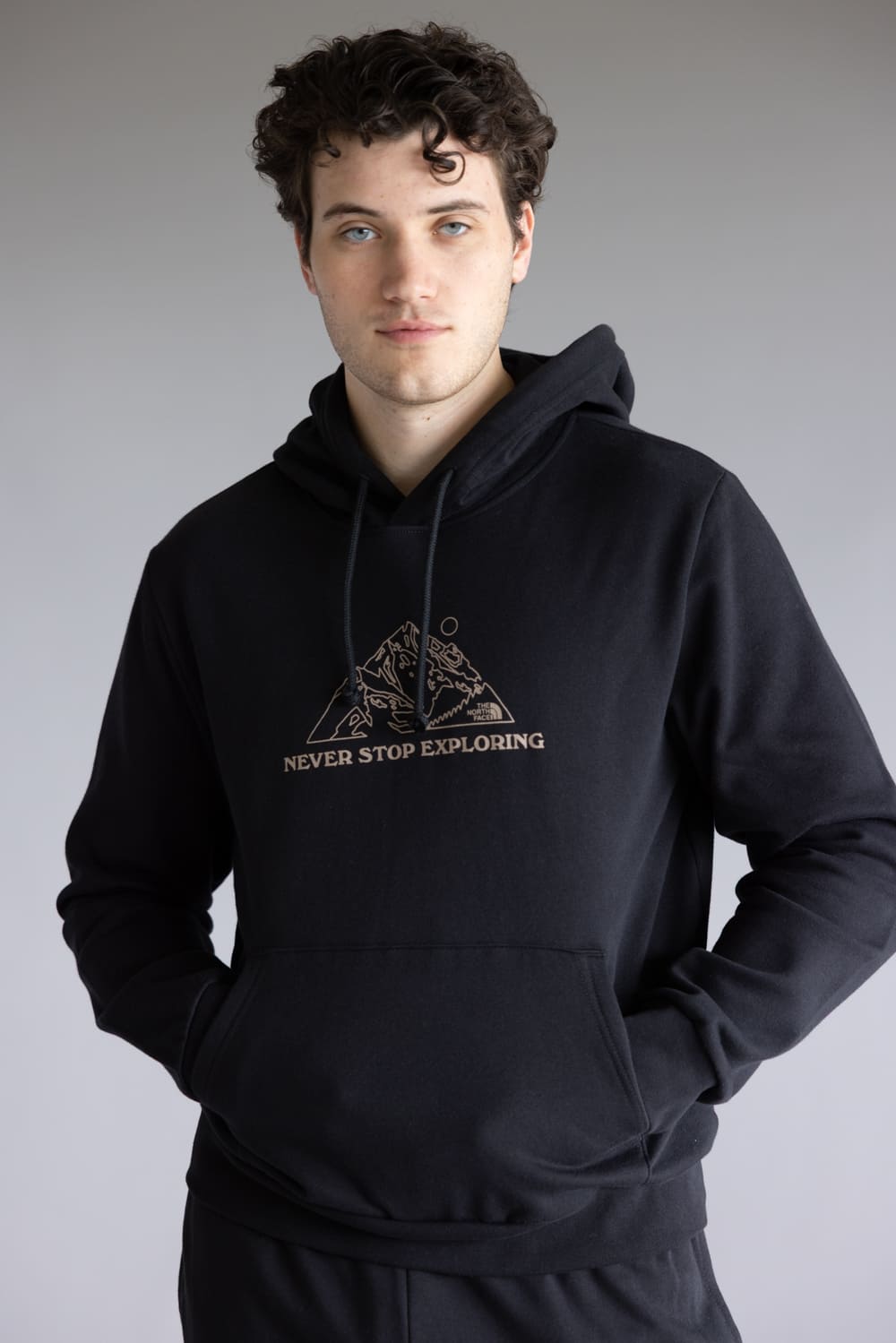 The North Face Evolution Mountain Hoodie for Men in Black