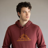 The North Face Evolution Mountain Hoodie for Men in Red