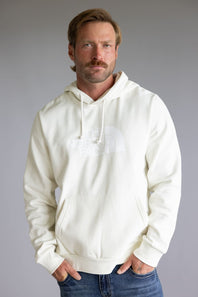 The North Face Half Dome Hoodie for Men in White Dune