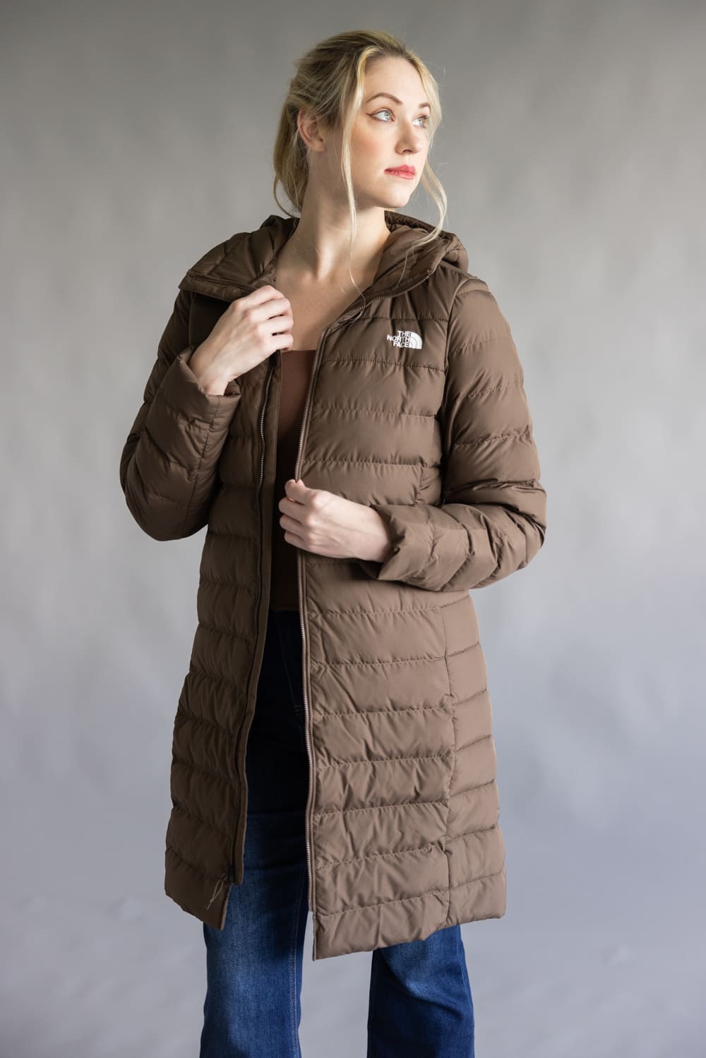 The North Face Aconcagua Parka for Women in Smokey Brown